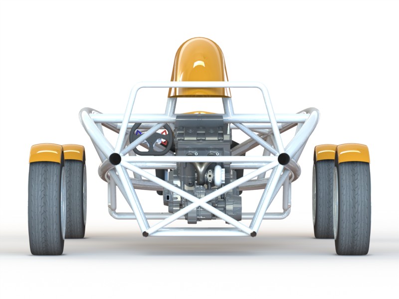 ariel-atom原子跑车3D图纸(无悬挂系统)